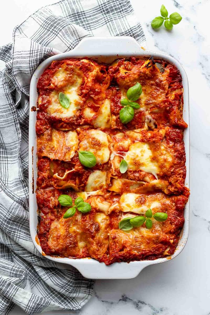 Rezeptbild: Einfache Gemüselasagne