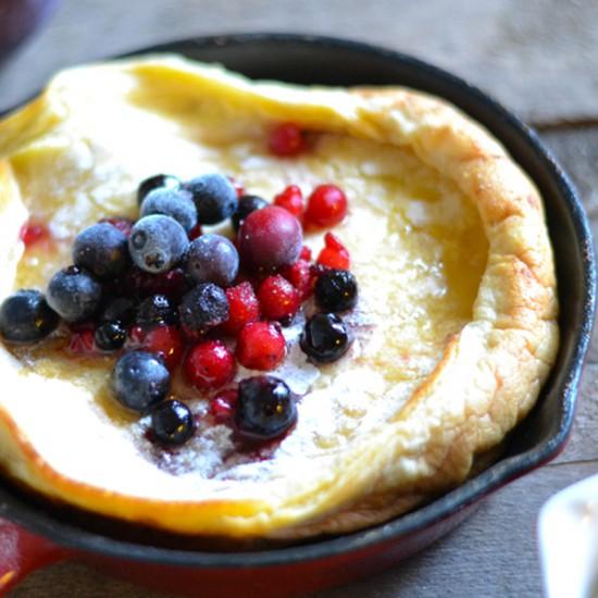 Rezeptbild: Dutch Baby Pancake - Ofenpfannkuchen