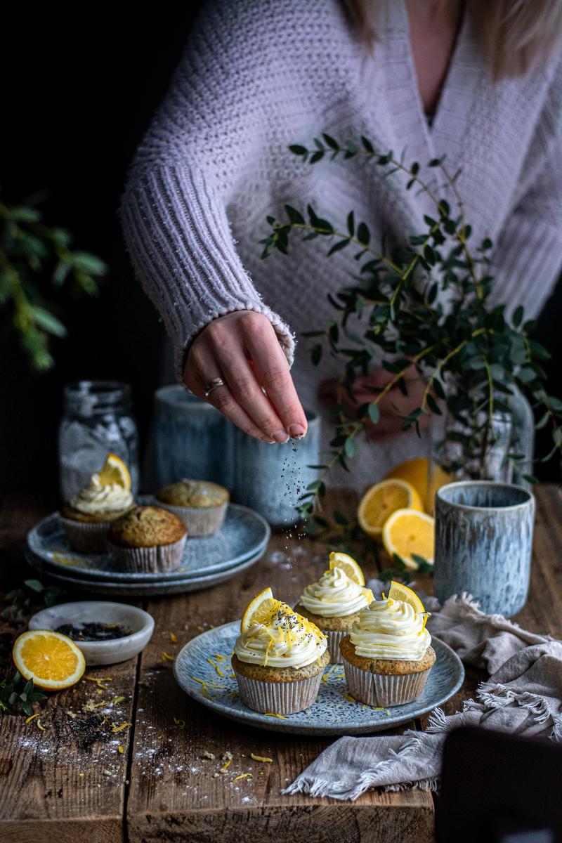 Rezeptbild: Saftige Zitronenmuffins mit Mohn