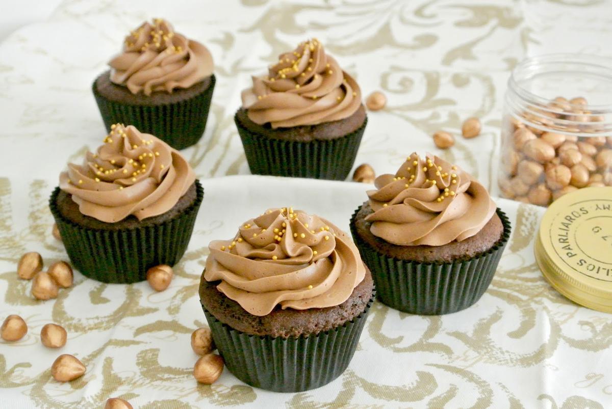 Rezeptbild: Ferrero Rocher Cupcakes