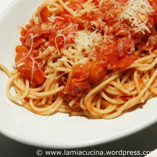 Rezeptbild: Spaghetti all´Amatriciana