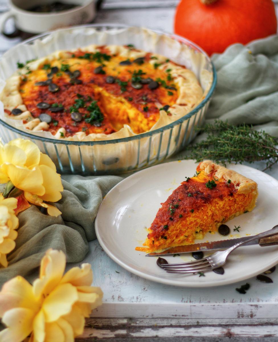 Rezeptbild: Kürbis-Quiche