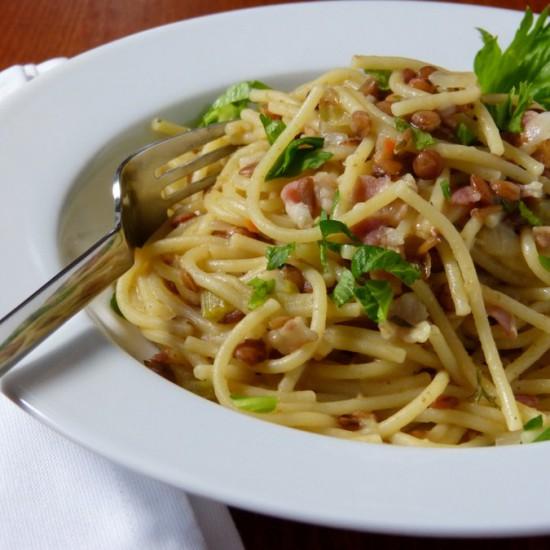 Rezeptbild: Pasta e lenticchie