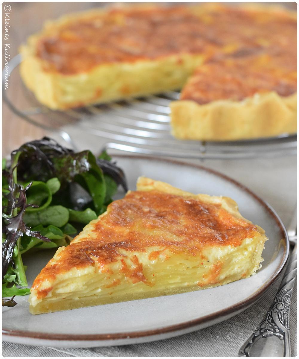 Rezeptbild: Tarte aux pommes de terre