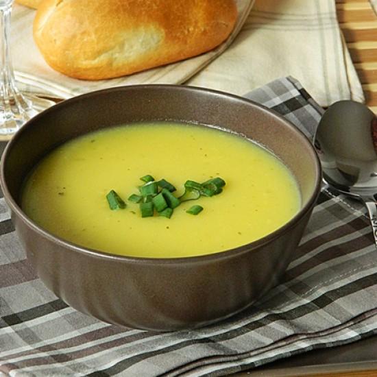 Rezeptbild: Kartoffeln Käse creme Suppe