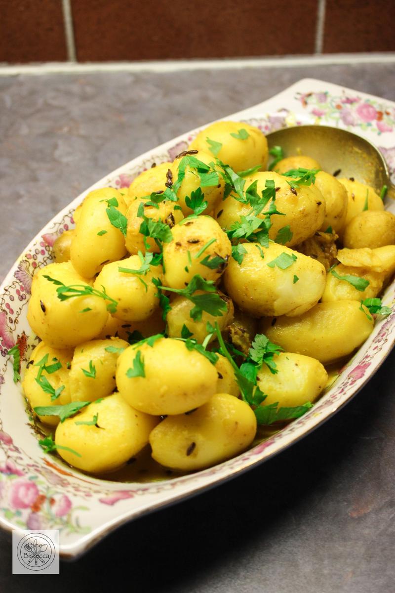 Rezeptbild: Aloo Dum - nepalesische Kartoffeln