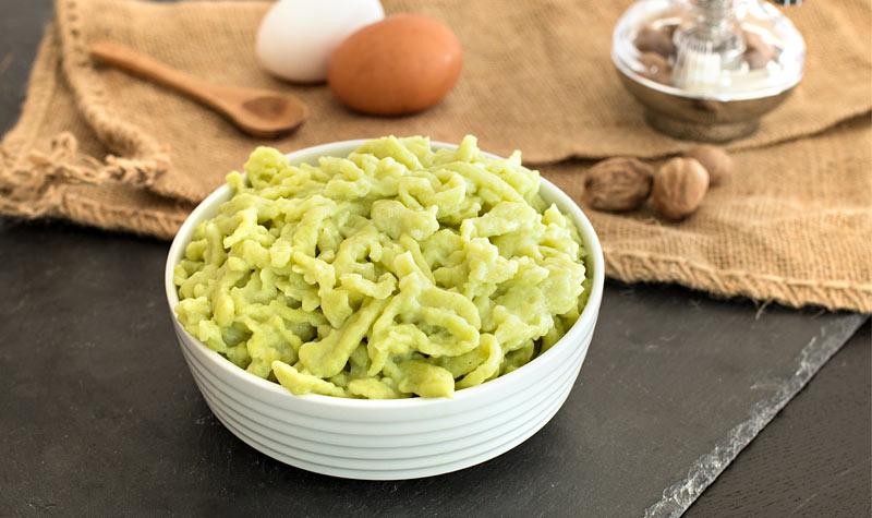 Rezeptbild: Grüne Spätzle