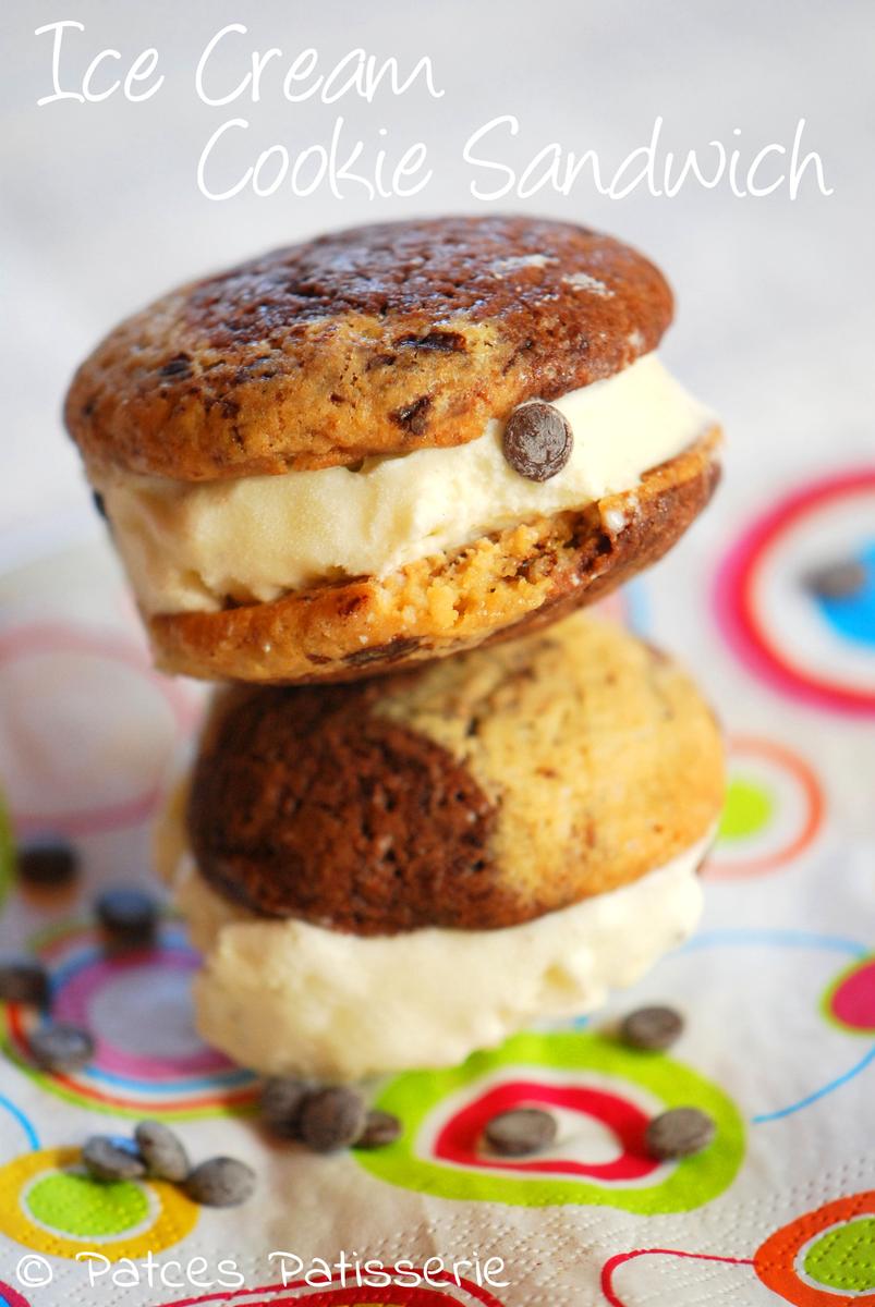 Rezeptbild: Choco Cookie Ice Cream Sandwiches