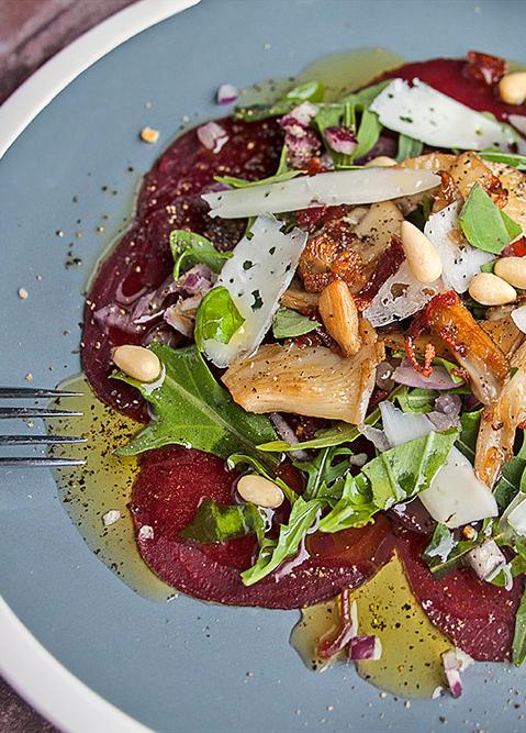 Rezeptbild: Rote-Bete-Carpaccio