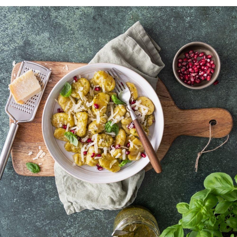 Rezeptbild: Sellerie-Gnocchi selber machen