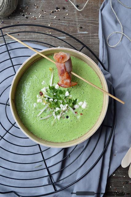 Rezeptbild: Spinat Gurken Suppe