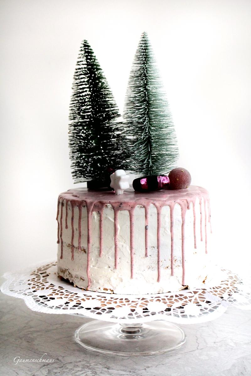 Rezeptbild: Christmas Drip Cake