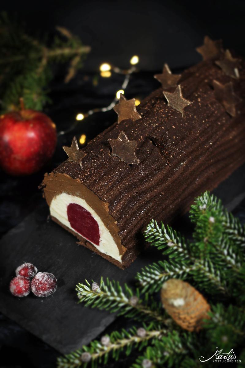 Rezeptbild: Bûche de noel