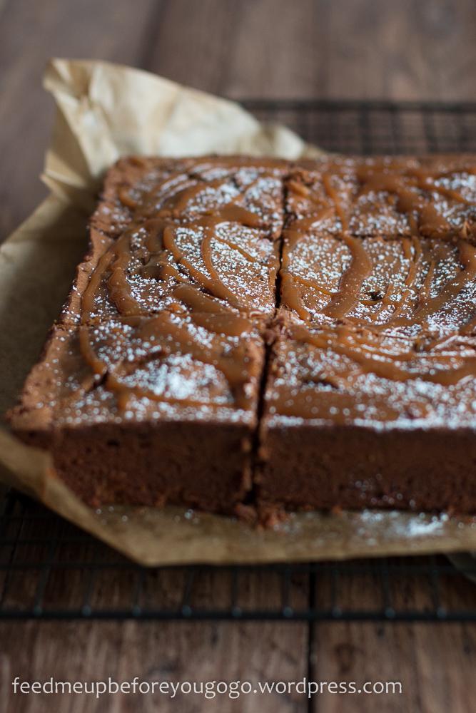 Rezeptbild: Salted Caramel Brownies