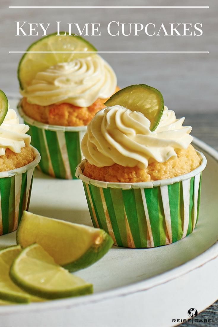 Rezeptbild: Sommerliche Key Lime Cupcakes