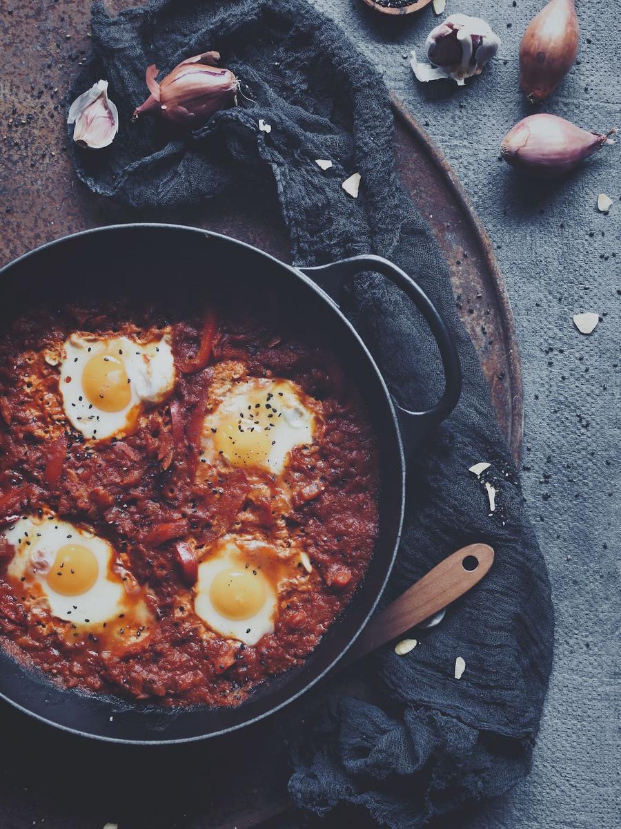 Rezeptbild: SHAKSHOUKA - ORIENTALISCHES PFANNENGERICHT