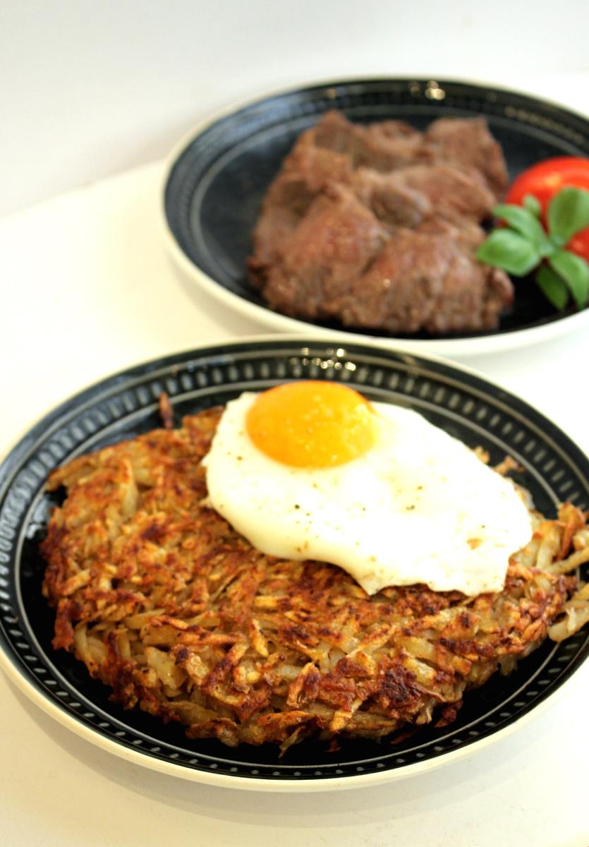 Rezeptbild: Roesti mit rohen Kartoffeln