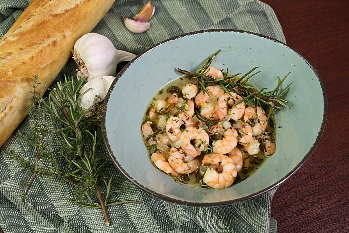 Rezeptbild: Garnelenpfanne