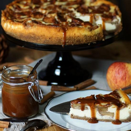 Rezeptbild: Wintertraum: Spiced-Apple-Cheesecake
