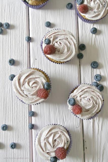 Rezeptbild: Very Berry Cupcakes