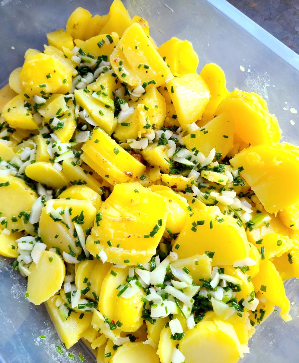 Rezeptbild: Feiner Kartoffelsalat