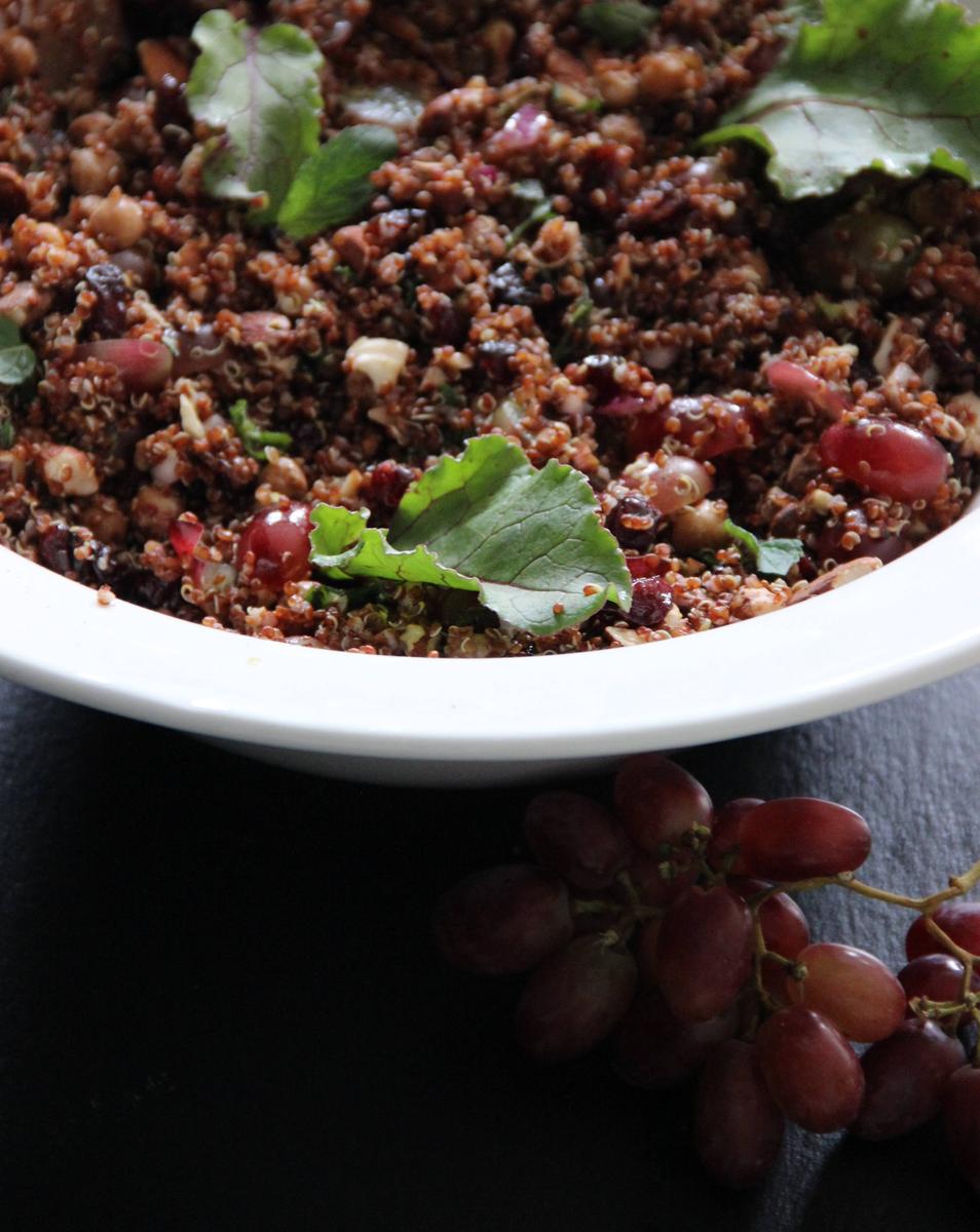 Rezeptbild: Roter Quinoa-Salat à la Katie Quinn Davies