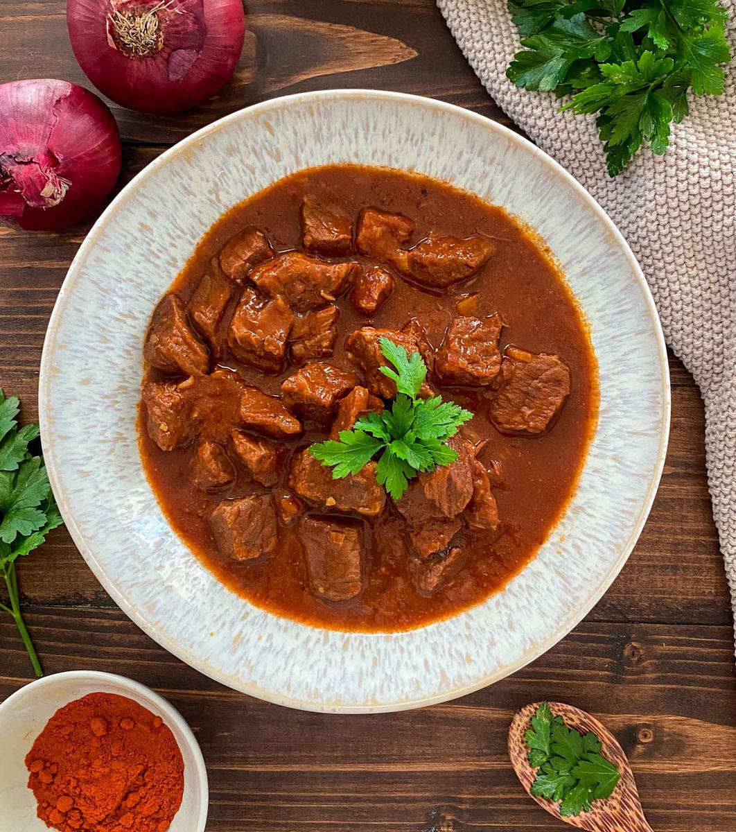 Rezeptbild: Klassisches Rindergulasch