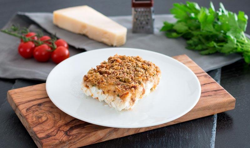 Rezeptbild: Ofenfisch mit Kruste „Italia“ – Schlemmerfilet