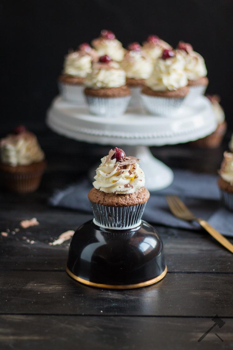 Rezeptbild: Black-Forest Cupcakes