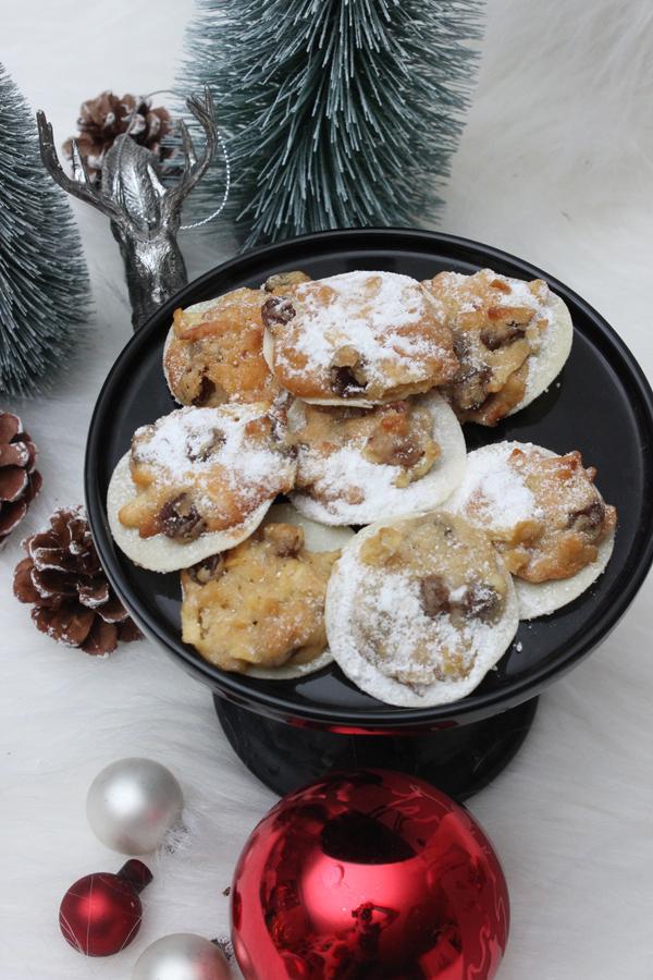 Rezeptbild: Bratapfel-Cookies / Weihnachtliches Plätzchen Rezept