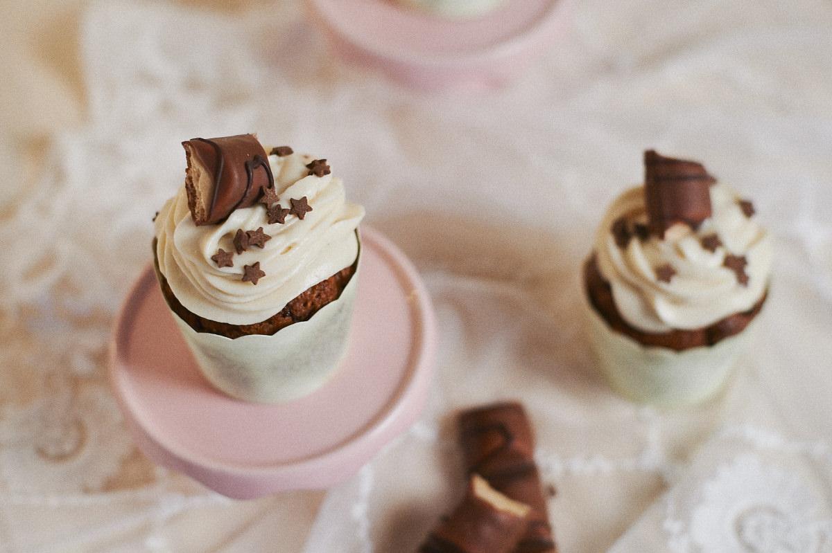 Rezeptbild: KINDER BUENO CUPCAKES