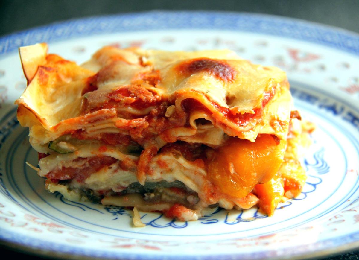 Rezeptbild: Bunter Gemuese Lasagna