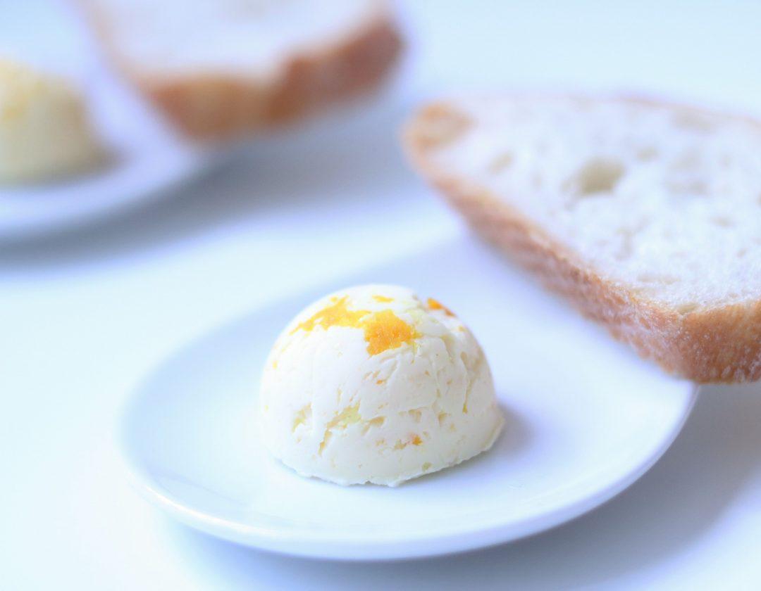 Rezeptbild: Ingwer-Orangen-Butter