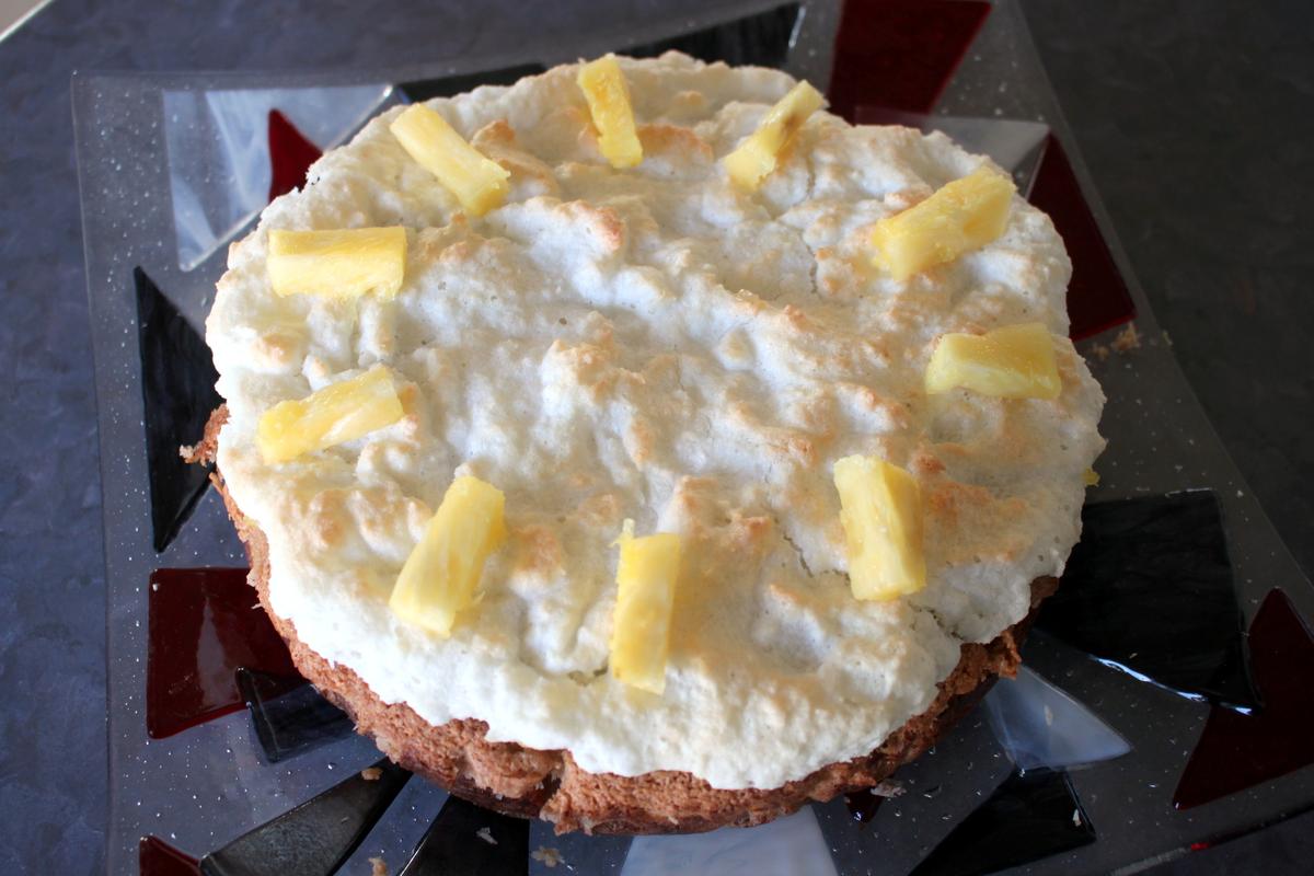 Rezeptbild: Kokos-Ananas Kuchen