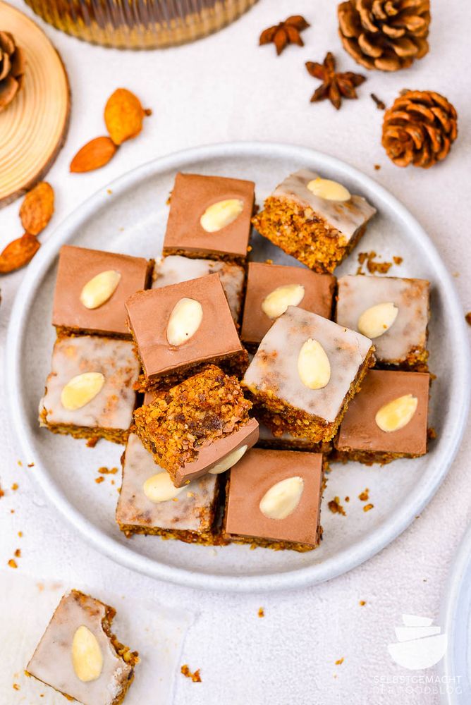 Rezeptbild: Lebkuchen ohne Zucker ganz einfach