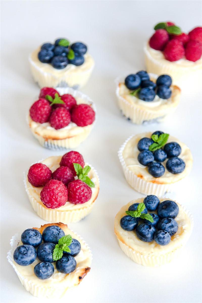 Rezeptbild: Quarkmuffins mit Oreo Boden