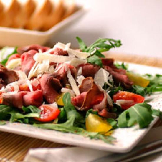 Rezeptbild: Roastbeefsalat mit Dijon-Dressing