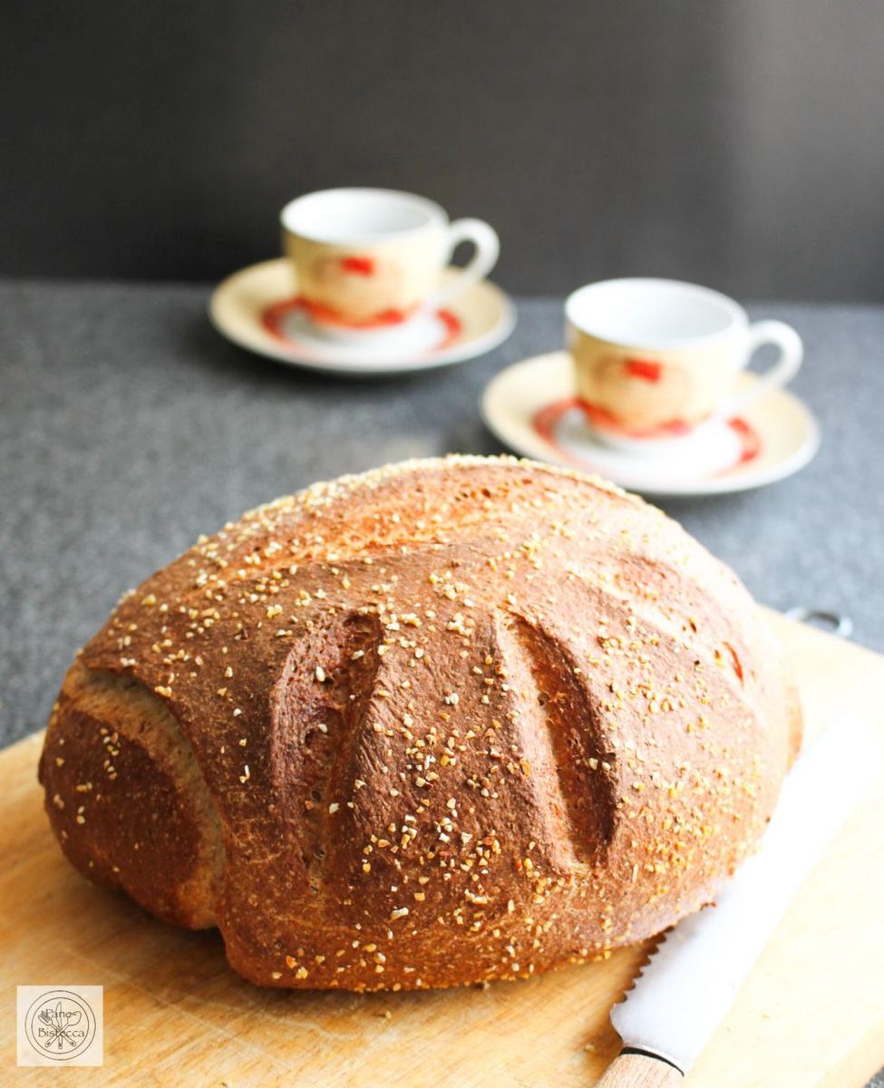 Rezeptbild: Einfaches Vollkornbrot