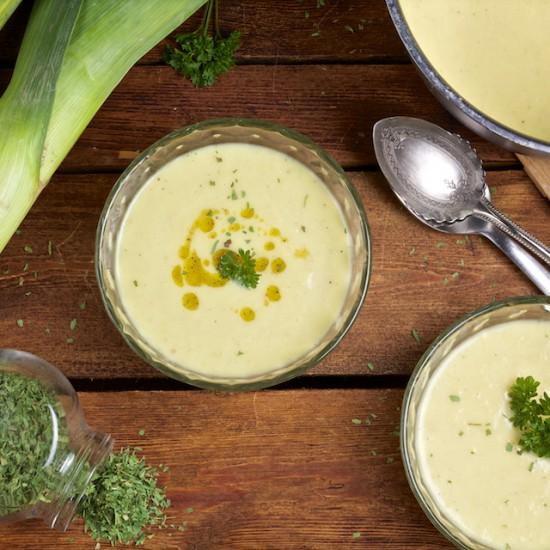 Rezeptbild: Lauchcremesuppe