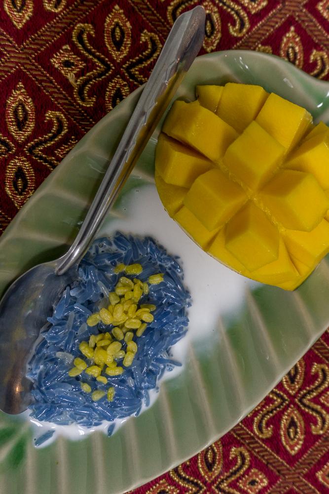 Rezeptbild: Mango Sticky Rice aus Thailand – köstliches Kokos-Reis Dessert