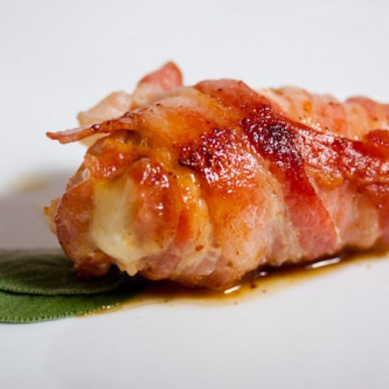 Rezeptbild: Hähnchen-Involtini mit Salbei und Pancetta