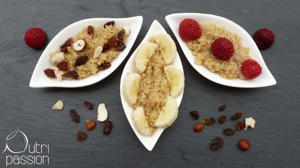 Rezeptbild: Frühstücksvariationen mit Quinoa