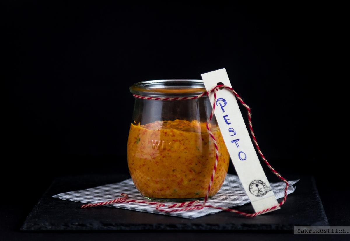 Rezeptbild: Paprika-Chili-Pesto