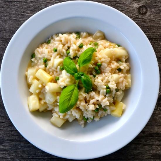 Rezeptbild: Spargelrisotto