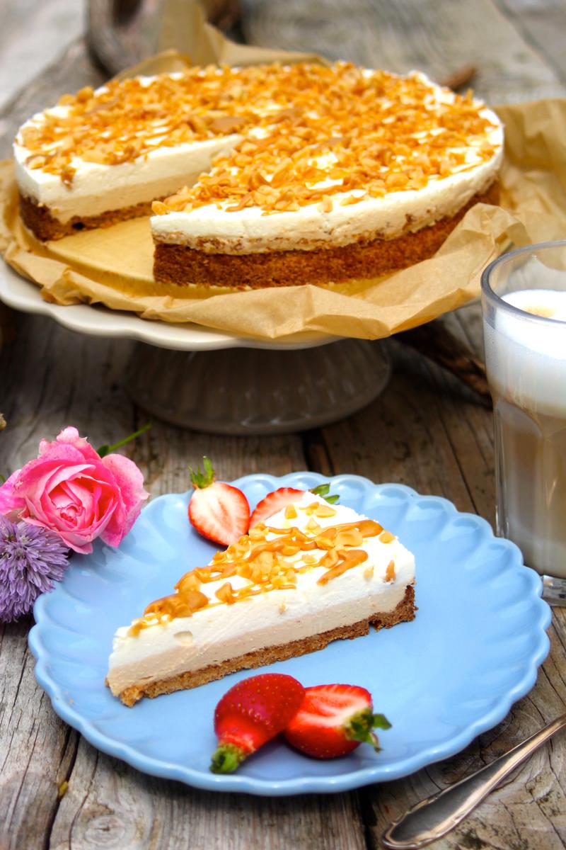 Rezeptbild: Erdnussbutter-Cheesecake