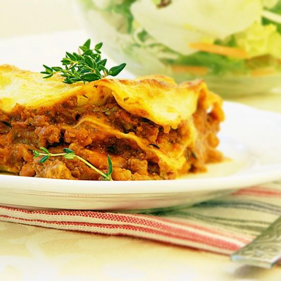 Rezeptbild: Lasagne Bolognese