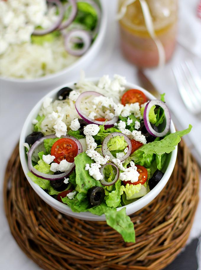 Rezeptbild: Griechischer Salat mit Feta