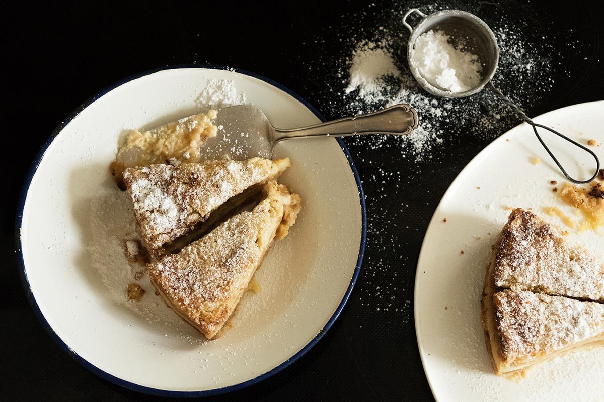 Rezeptbild: Der einfachste Apfelkuchen der Welt