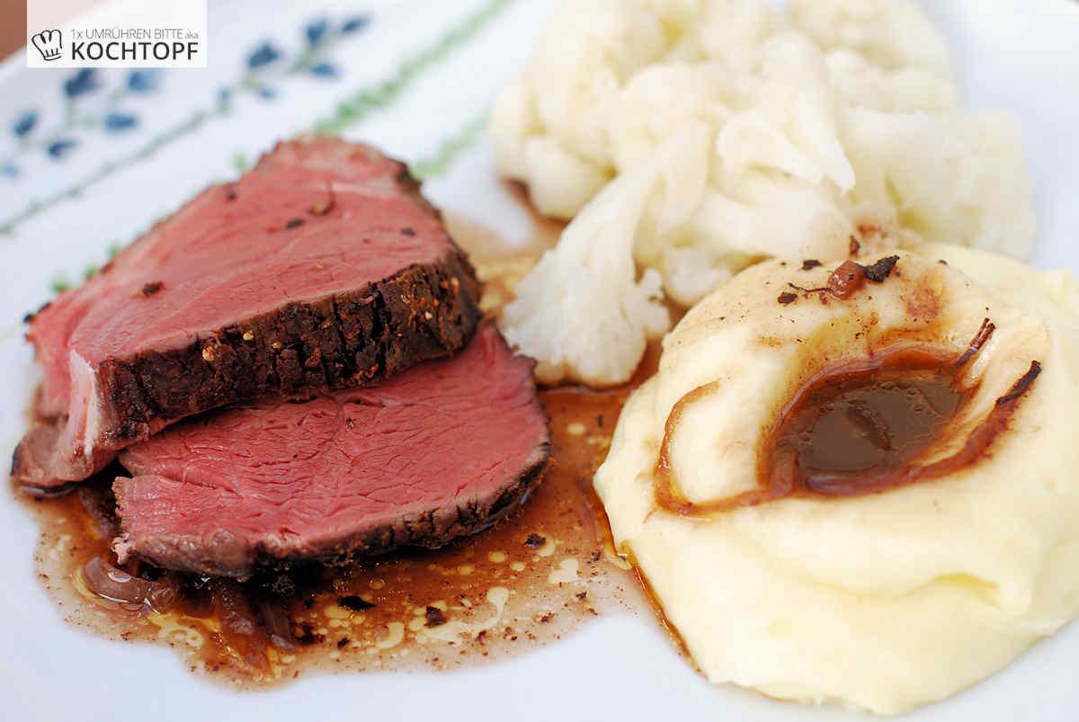 Rezeptbild: Rinderfilet aus dem Ofen