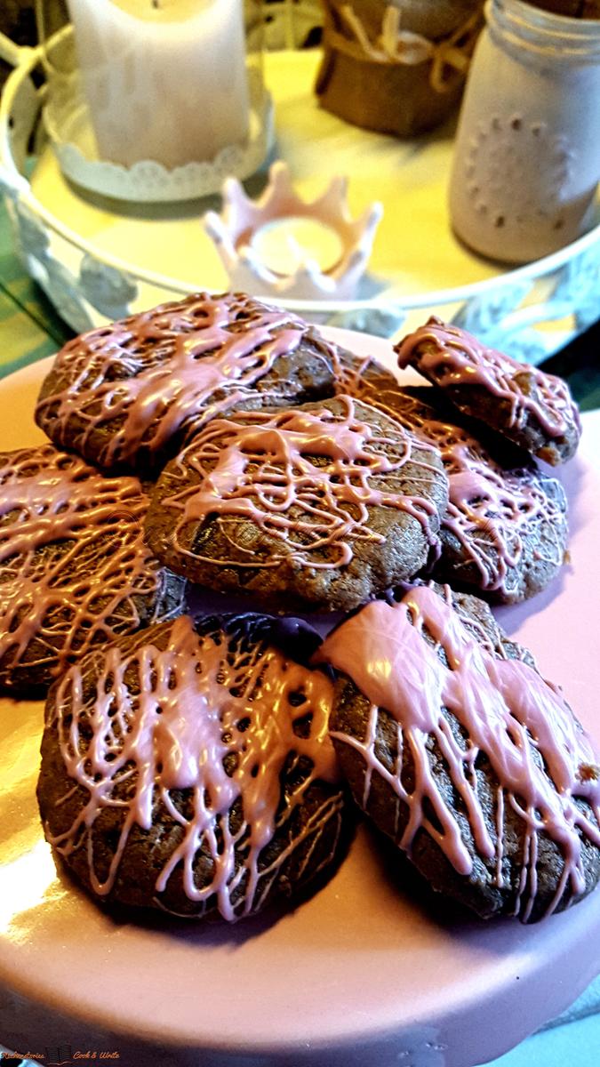Rezeptbild: Ruby-Chocolate Cookies